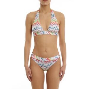 Missoni Zigzag Chevron Multicolor Bikini Set SZ 46